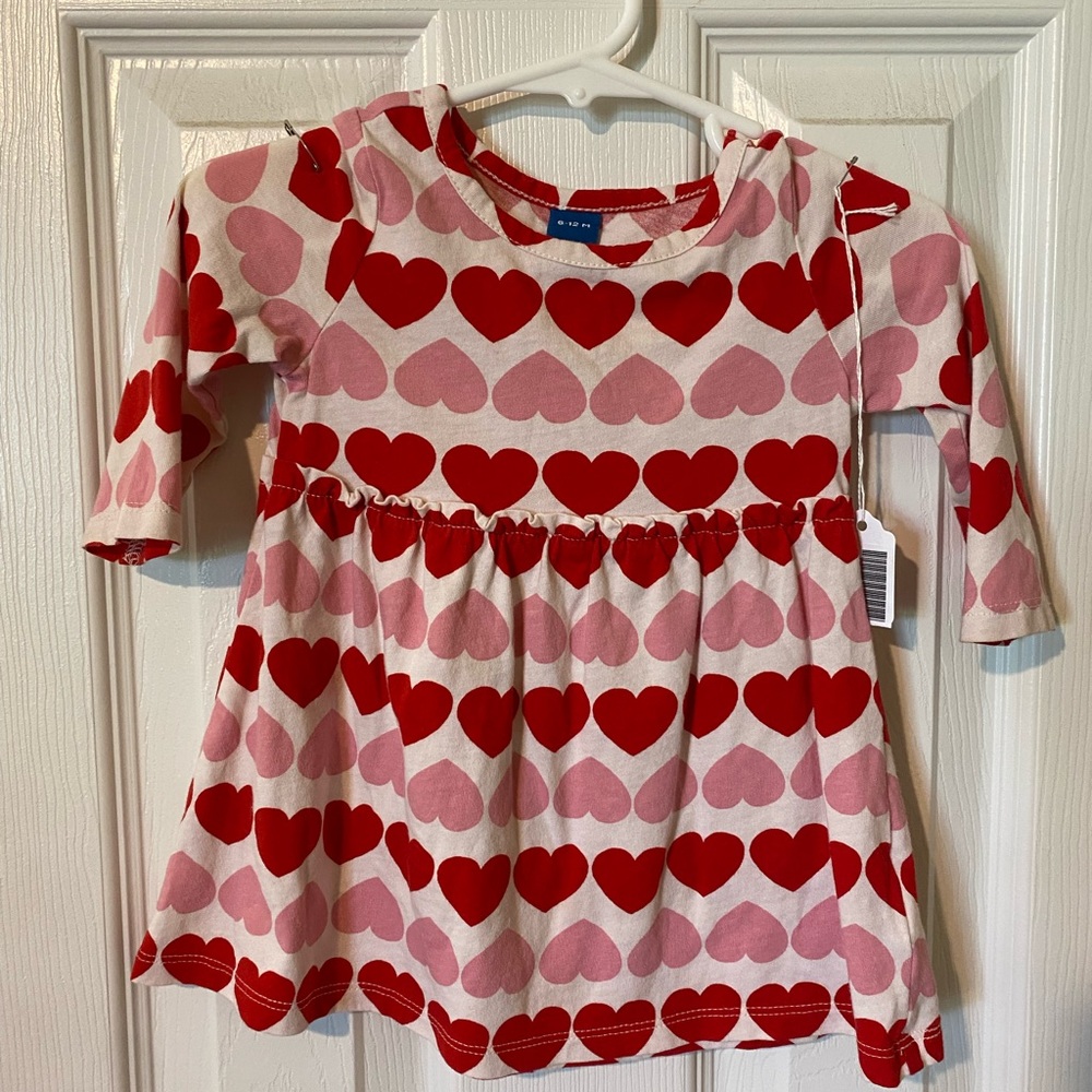 Old Navy Red and Pink Heart Dress ❤️